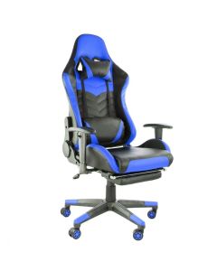GameFitz Gaming Chair in Black and Blue
